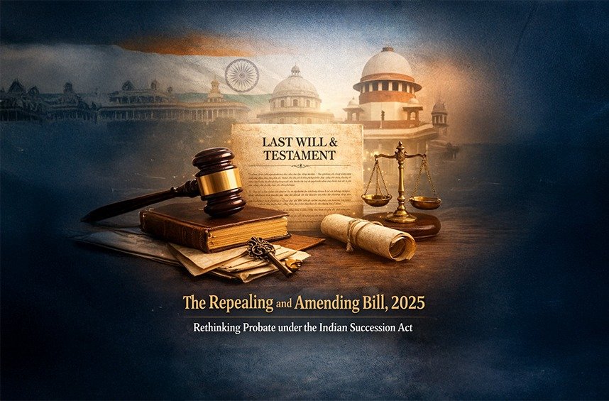 The Repealing and Amending Bill, 2025: Rethinking Probate under the Indian Succession Act
