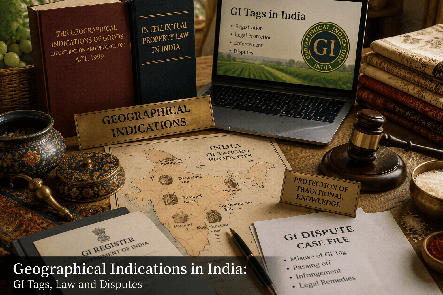 Geographical Indications in India: GI Tags, Law and Disputes