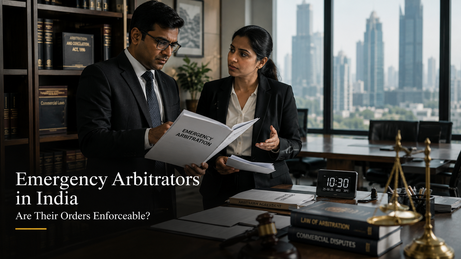 Emergency Arbitrators in India: Are Their Orders Enforceable?