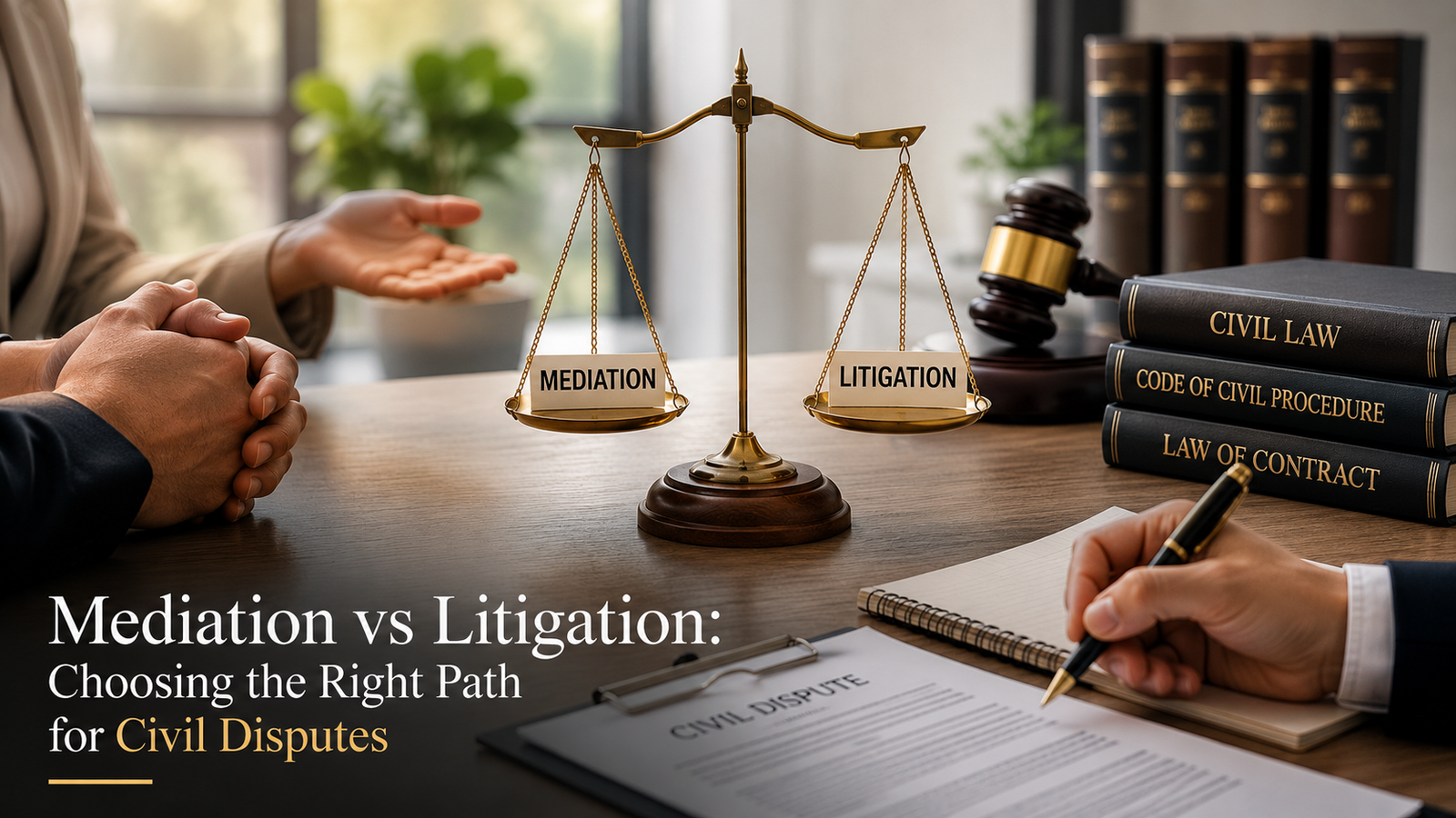 Mediation vs Litigation in India: Choosing the Right Path