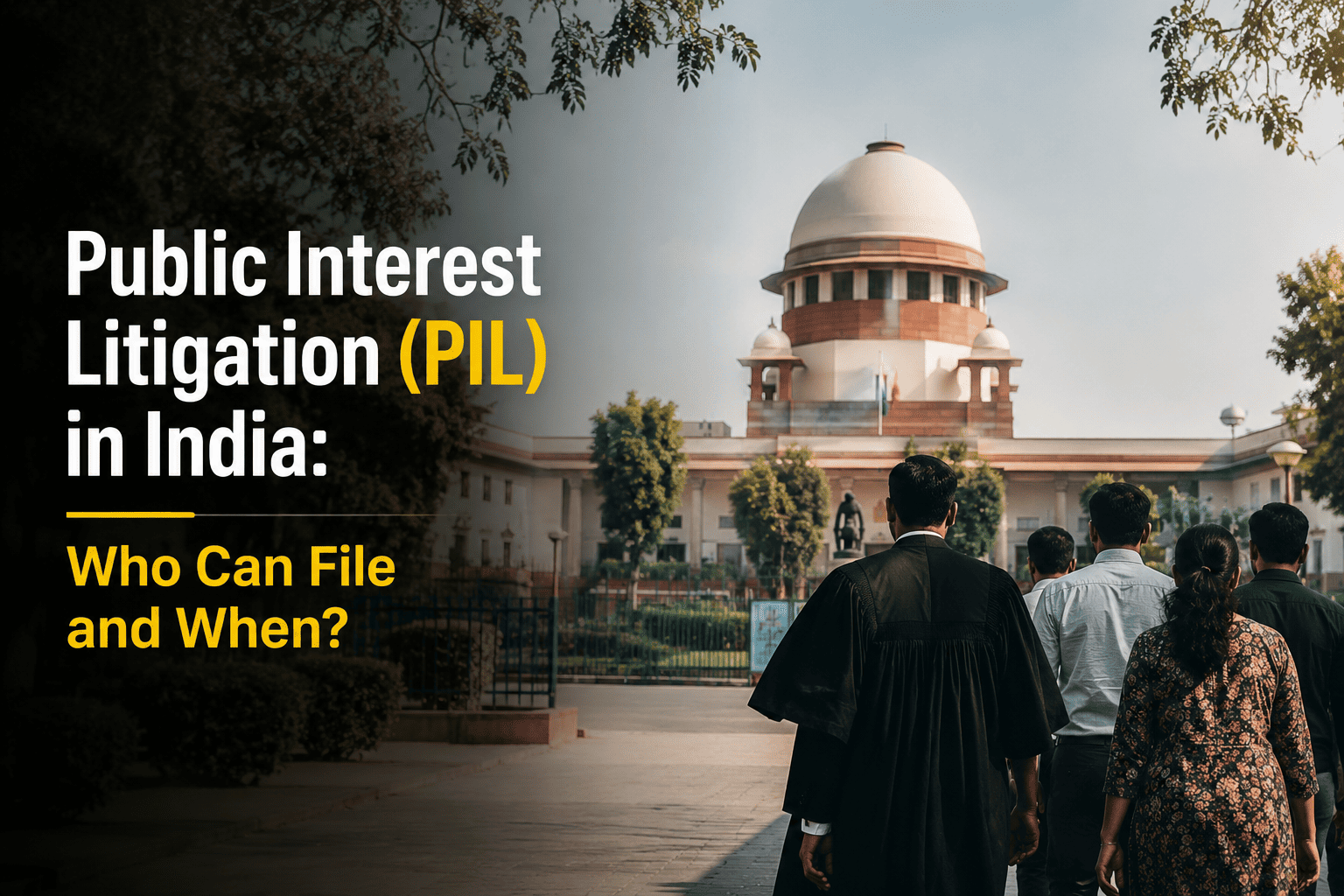 Public Interest Litigation (PIL) in India: Who Can File and When?