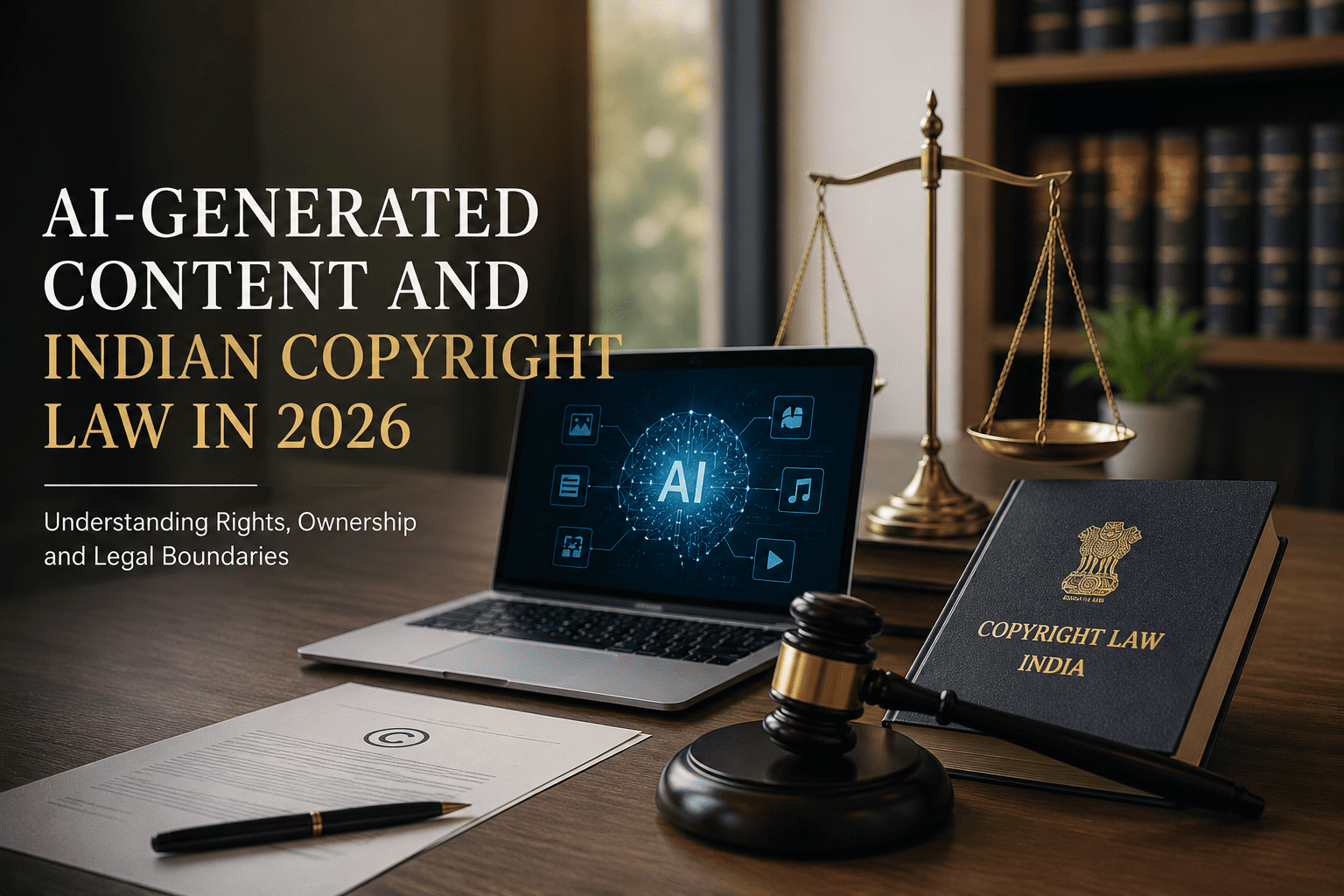 AI-Generated Content and Indian Copyright Law in 2026