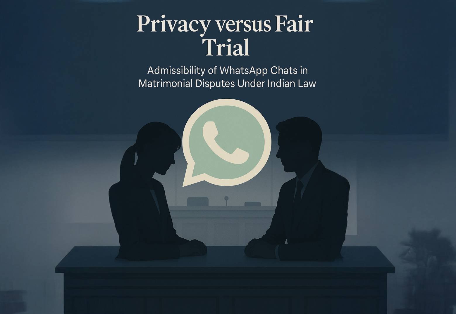PRIVACY VERSUS FAIR TRIAL: ADMISSIBILITY OF WHATSAPP CHATS IN MATRIMONIAL DISPUTES UNDER INDIAN LAW